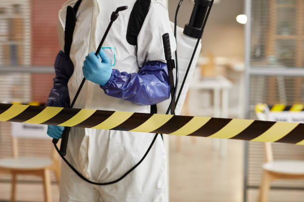 Professional Biohazard Cleanup technician working in De Soto, MO